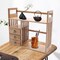 Desktop Bookshelf Table Shelf Desk Organizer Wooden Storage Rack Tabletop Stand